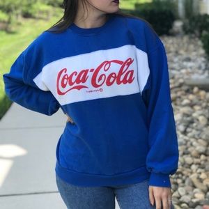 Vintage 1980s coca-cola sweatshirt